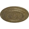 Ekena Millwork Giana Ceiling Medallion (Fits Canopies up to 7 7/8"), 32 5/8"OD x 1 1/2"P, Mississippi Mud Crackle CM32GIMMC - alternate 3